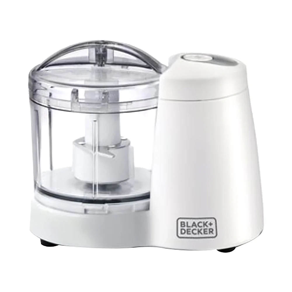 Black + Decker Mini Chopper 350ml White - Image 6