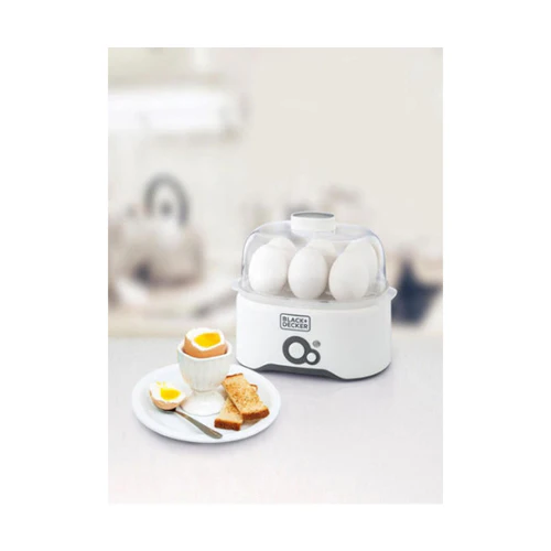 Black + Decker Rapid Egg Cooker White - Image 2