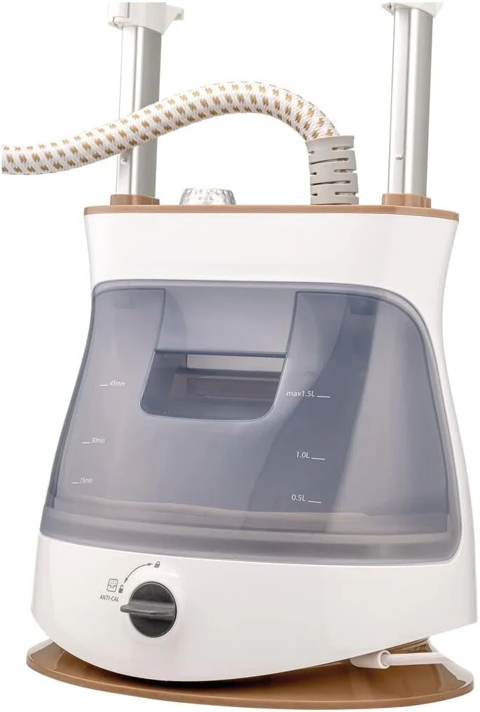 Black + Decker Twin Pole Garment Steamer, 2400W, White, GST2400-B5 - Image 4