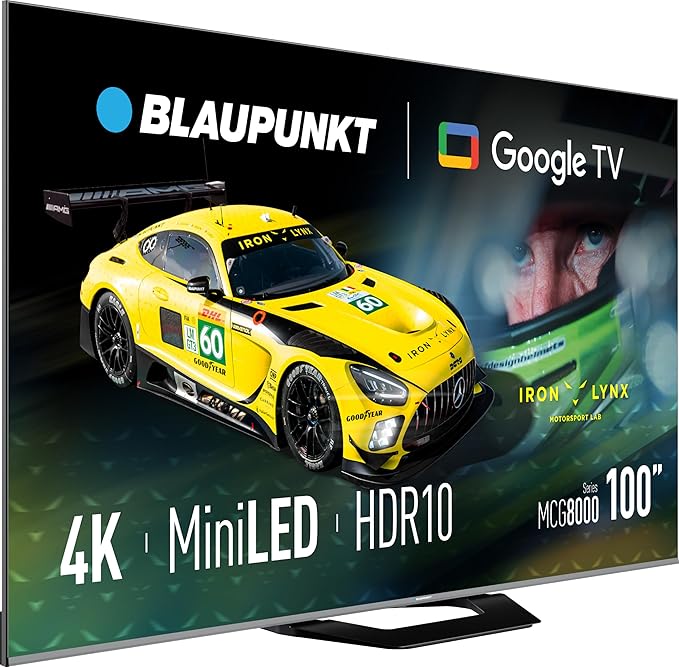 Blaupunkt Mini LED TV 100MCG8000 100" Smart 4K 144Hz Google TV - Image 2
