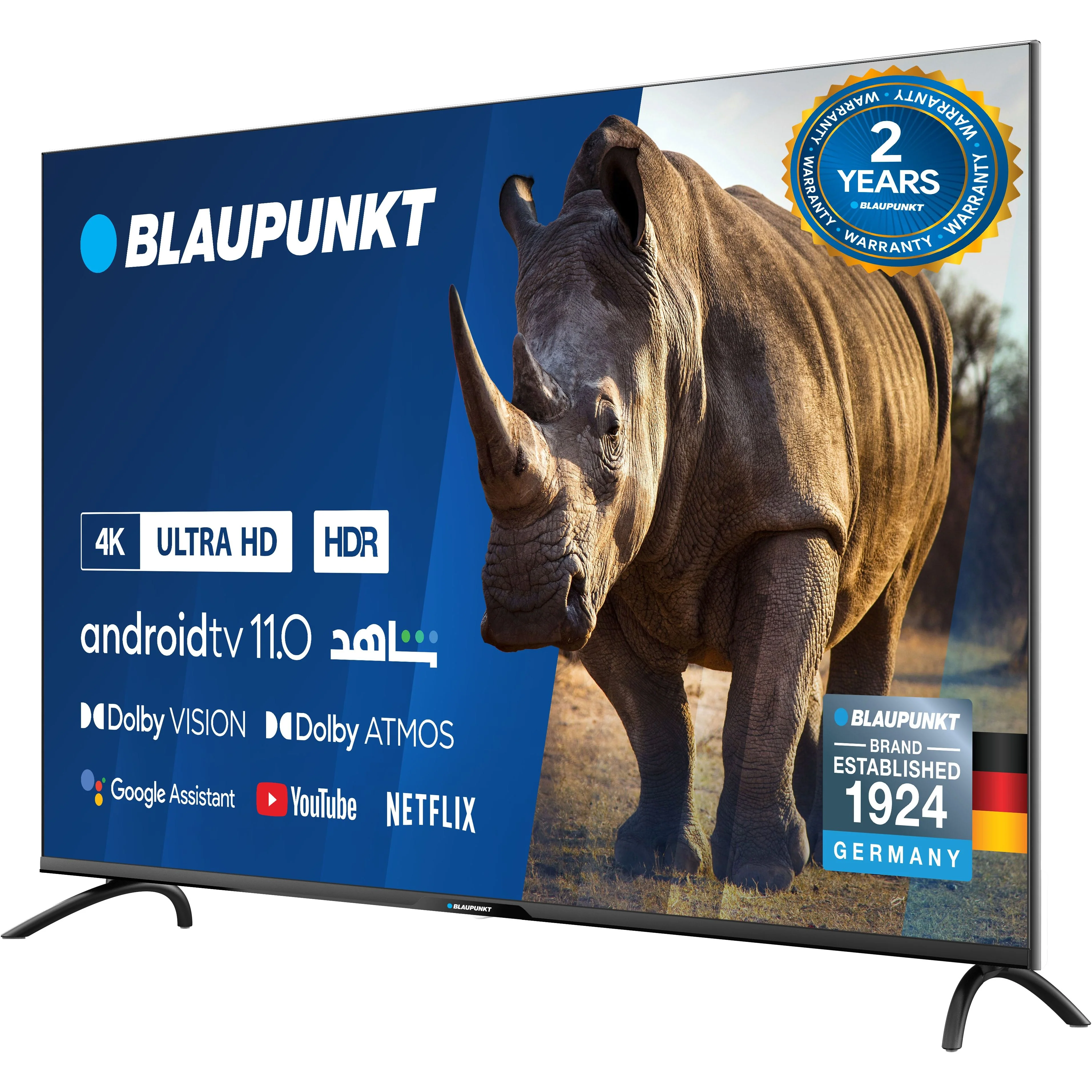 Blaupunkt 4K UHD LED Android TV 55-inch Black - Image 5