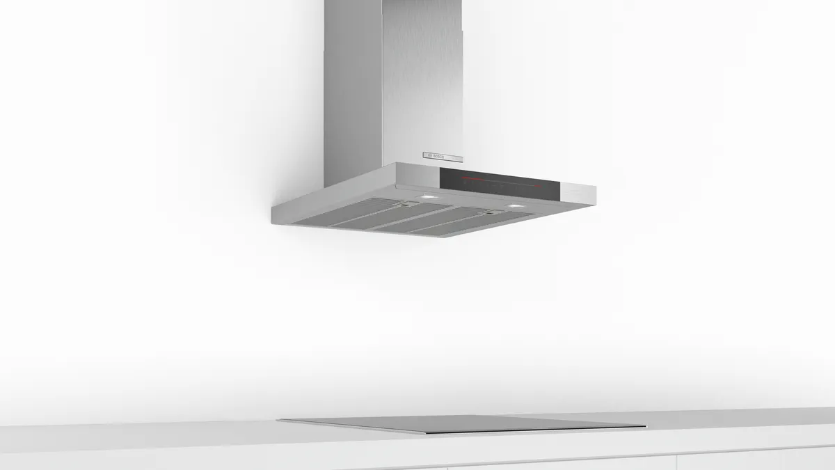 Bosch Series 6 wall-mounted cooker hood 60 cm Stainless steel, DWB68JQ50B - Image 4