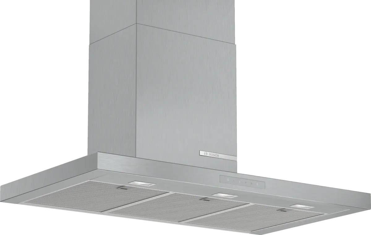 Bosch Series 6 wall-mounted cooker hood 90 cm Stainless steel, DWB97CM50B
