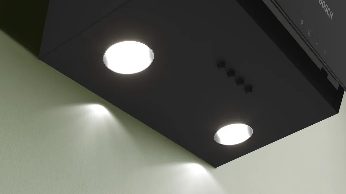 BOSCH SERIES 2 WALL-MOUNTED HOOD 60 CM, BLACK, DWK63PJ61M - Image 4