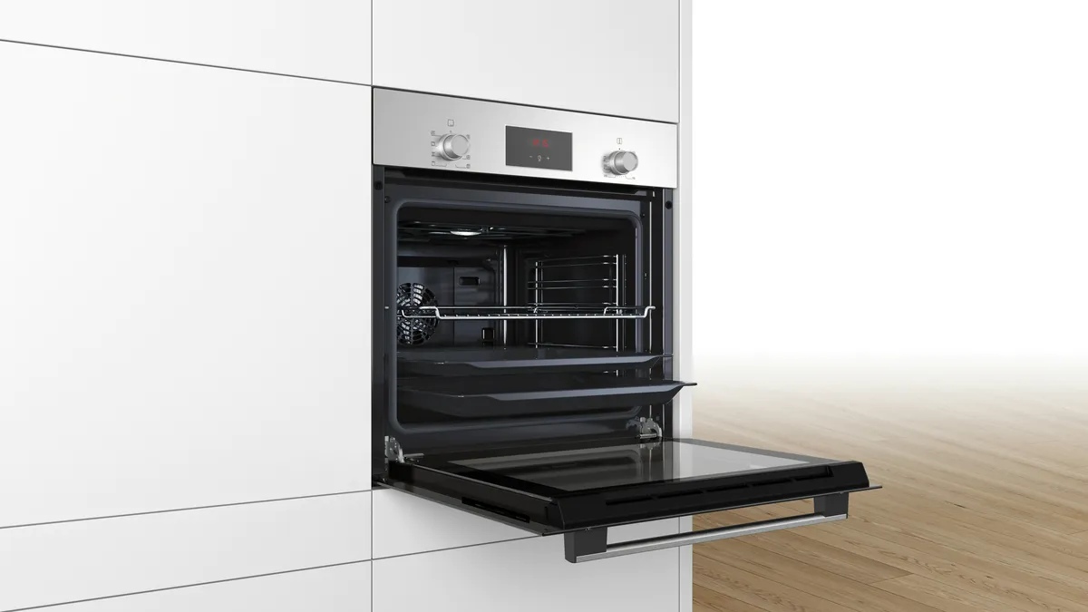 BOSCH SERIE 2 BUILT-IN OVEN 60 CM, STAINLESS STEEL, HBF011BR1M - Image 4