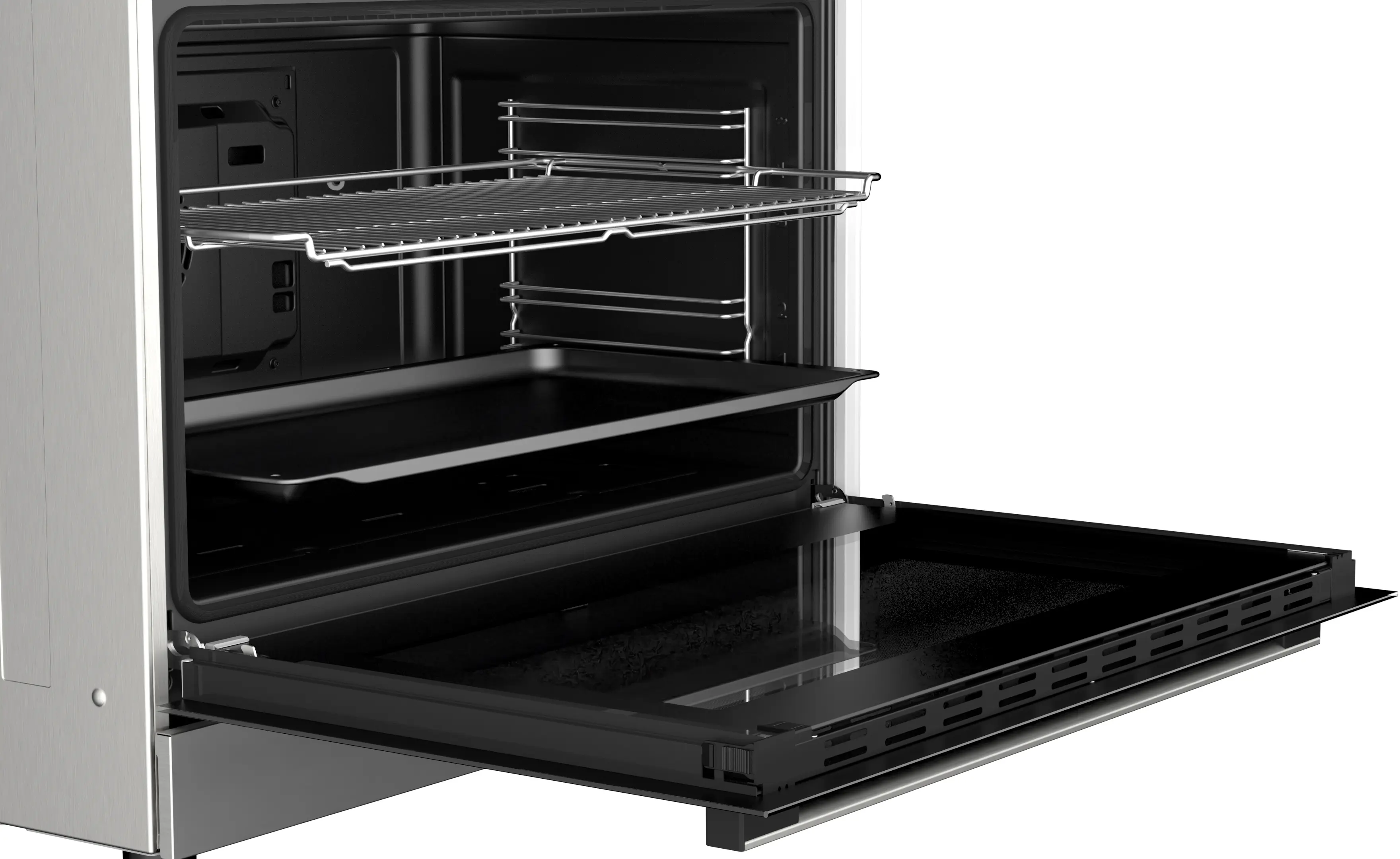 BOSCH Series 2 5 Burner Full Gas Cooker, 90 cm, Stainless steel, HGV1D8W50M - Image 4