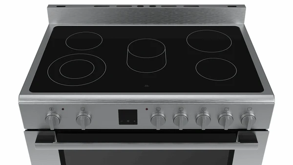 BOSCH Series 8 Electric Range Cooker 90cm, Stainless steel Grey, HKK99V850M - Image 3