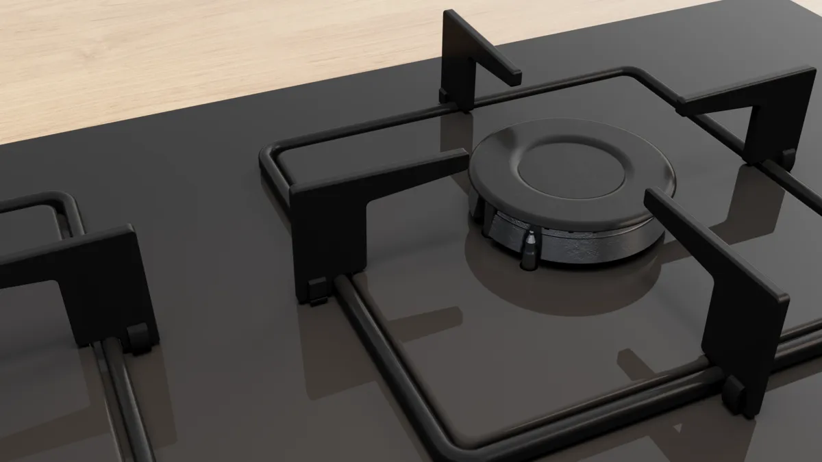 BOSCH POP6C6P30M SERIES 4 GAS HOB 60 CM BLACK - Image 6