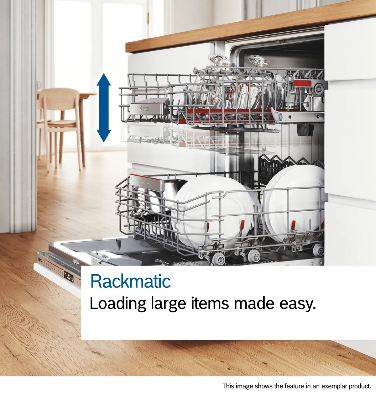 Bosch Series 4 free-standing dishwasher 60 cm Brushed steel anti-fingerprint, SMS44DI01T - Image 6