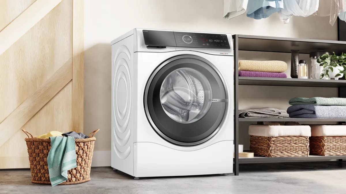 Bosch Series 8 Front Load Washer & Dryer 10 kg / 6 kg, White, WNC254A0GC - Image 4