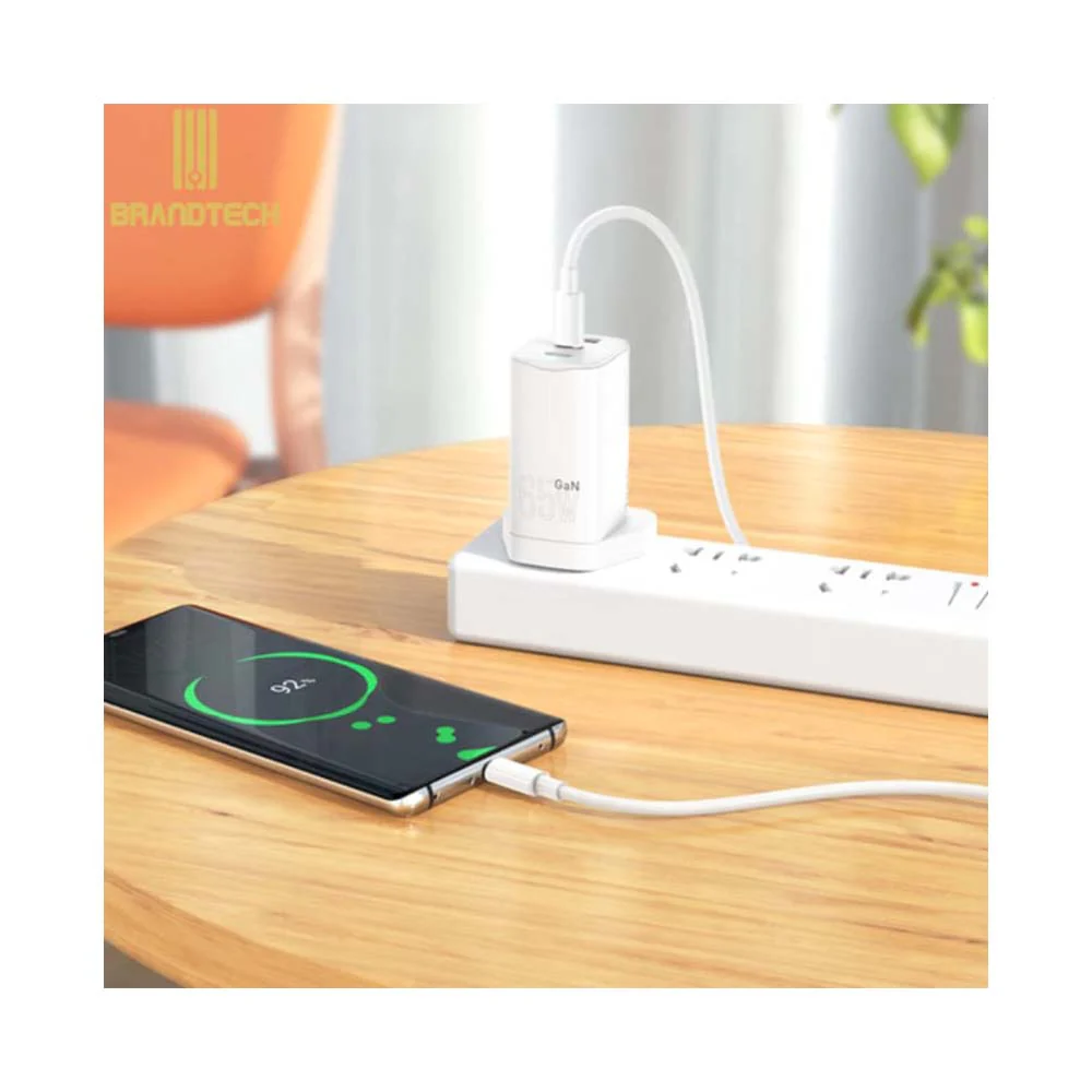 BrandTech Fast Charger 65W White - Image 6