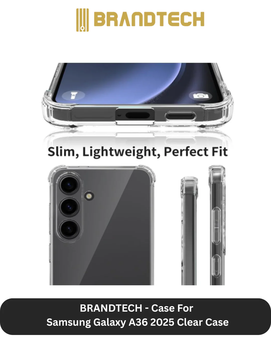 Brandtech Samsung Galaxy A36 Cover + Screen Protector - Image 2