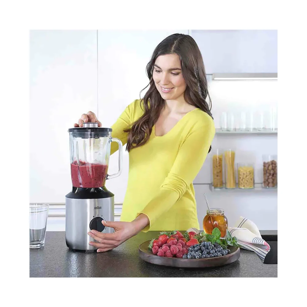 Braun Powerblend Glass Jug Blender 1500ml JB3273 - Image 3
