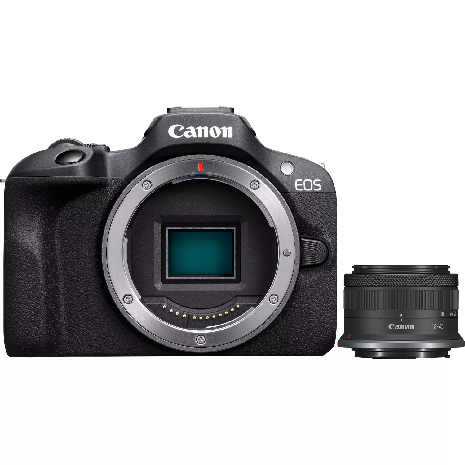 Canon EOS R100 Mirrorless Camera + RF-S 18-45mm F4.5-6.3 IS STM Lens