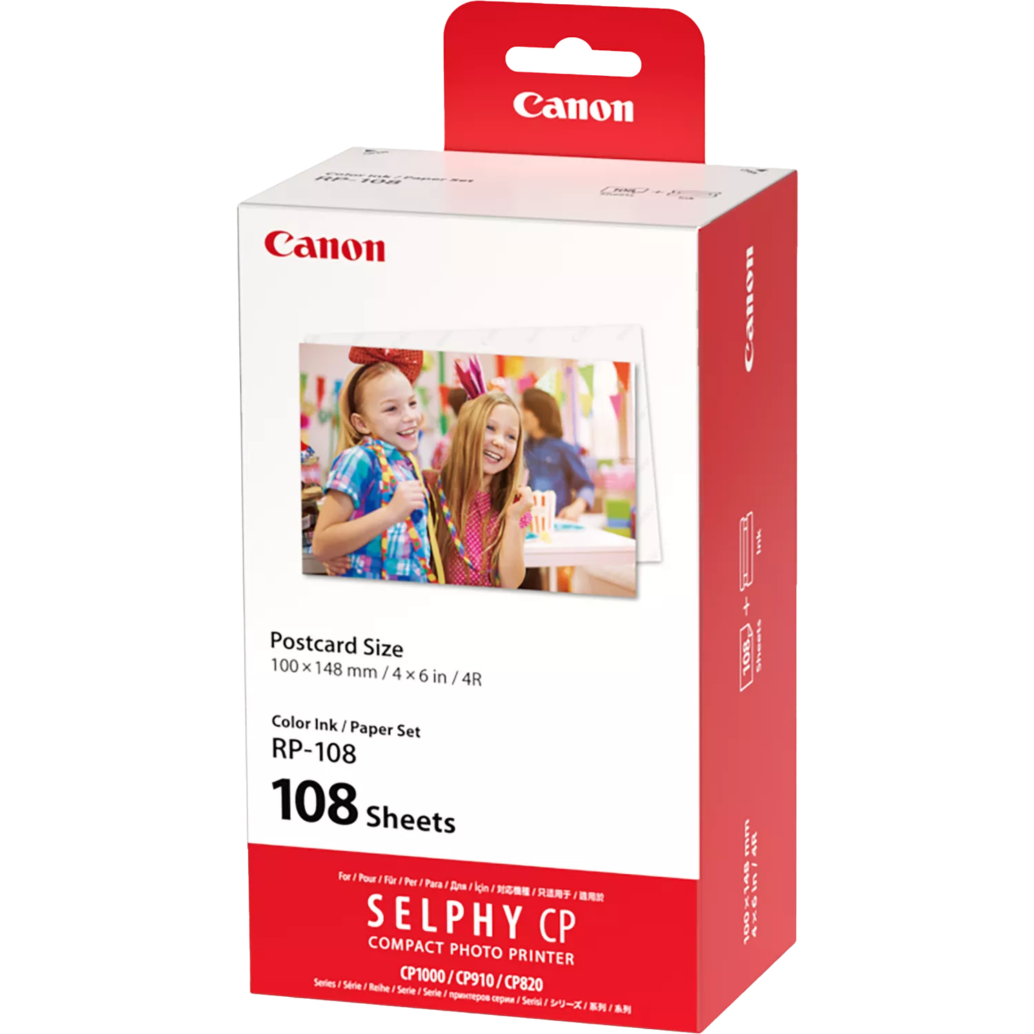 Canon RP 108 Color Ink Paper Set Color Ink + 100 x 148 mm Paper Set, 108 Sheets - Image 2