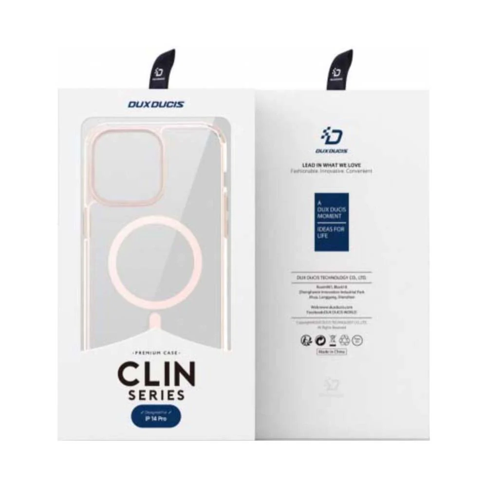 Dux Ducis Clin Mag Series Protective Case Cover Pink For iPhone 14 Pro - Image 5