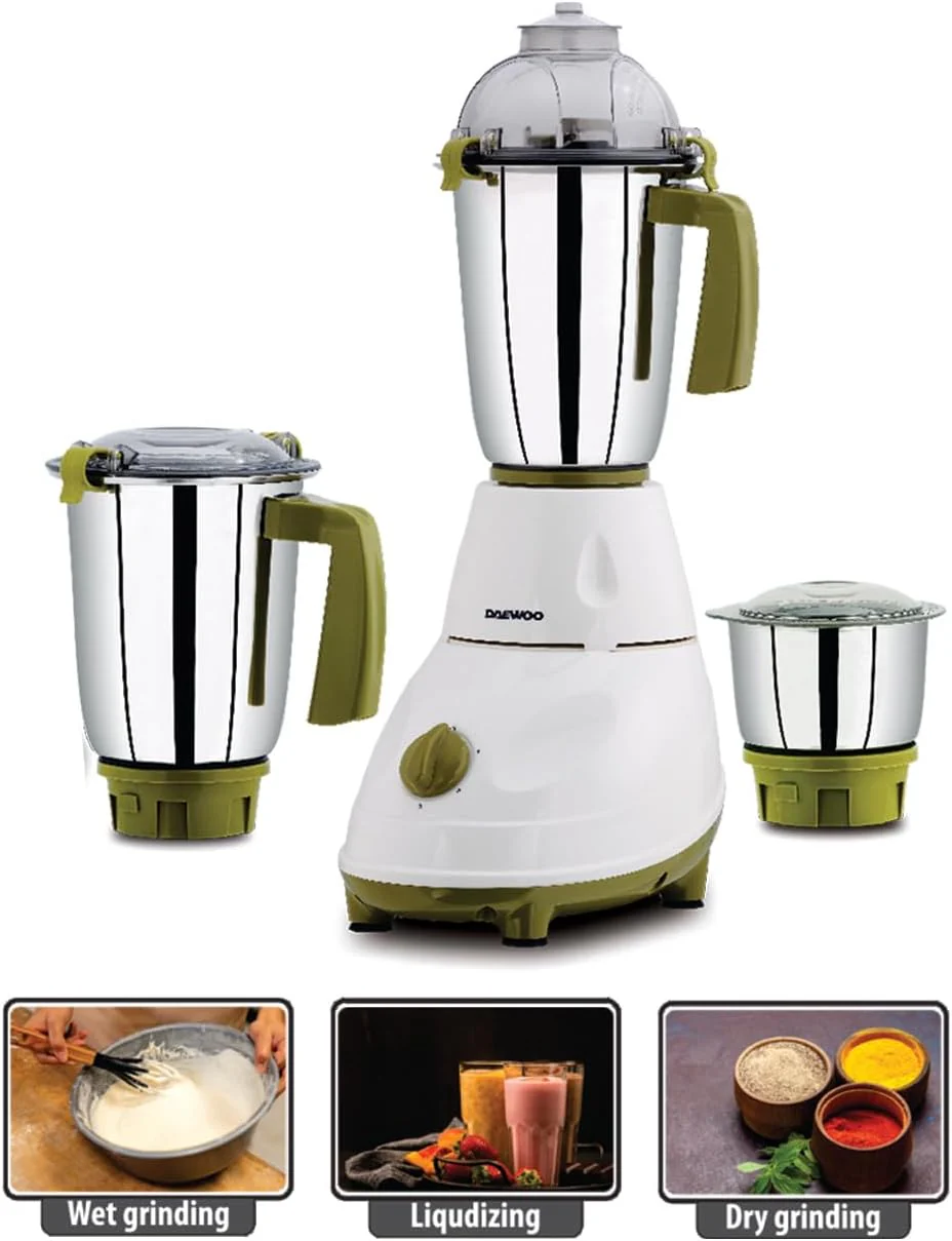 Daewoo Mixer Grinder 1.5 Liters, 550W, DMG-5501 - Image 2