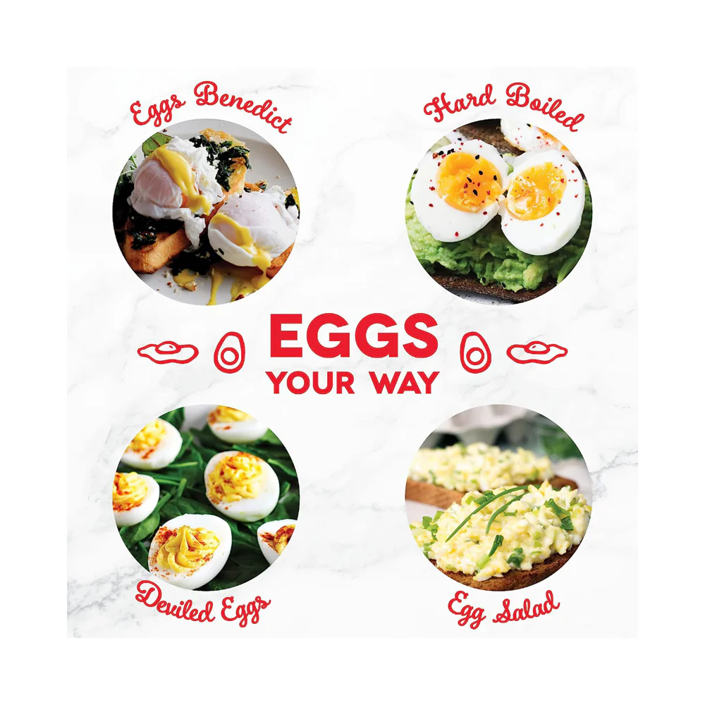 Dash 6 Egg Capacity Electric Egg Cooker Aqua - Image 4
