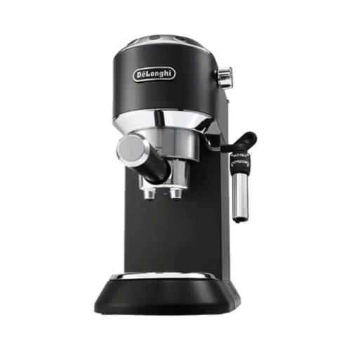 De'Longhi Dedica Pump Espresso Manual Coffee Machine | Cappuccino, Latte Macchiato With Milk Frother | Thermo Block Heating System For Accurate Temperature | Easy To Clean | EC685.BK - Image 2