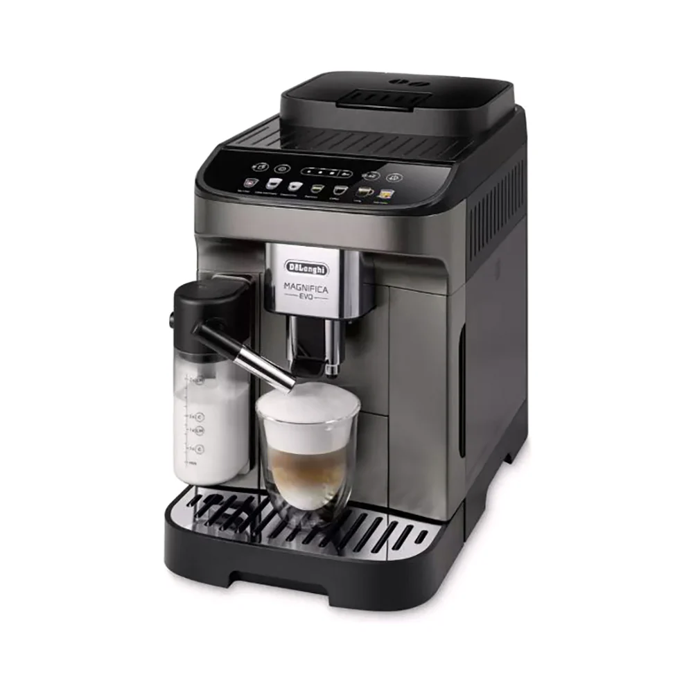 De'Longhi Magnifica EVO Bean to Cup Fully Automatic Coffee Machine,Traditional Milk Frother, Built In Grinder, 100% Arabica Whole Coffee Beans, ECAM290.81.TB, Titanium & Black - Image 6