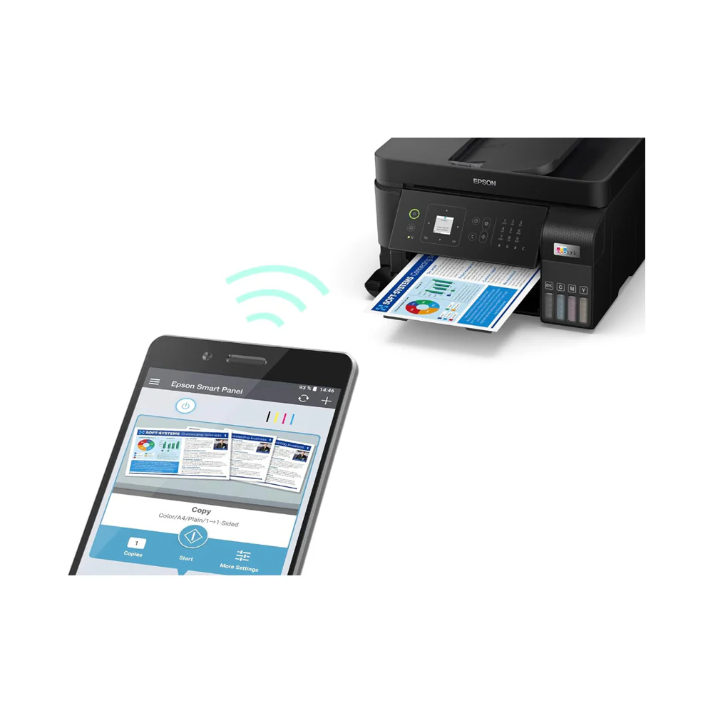 EPSON EcoTank Ink Tank Printer Black, L5590 - Image 7