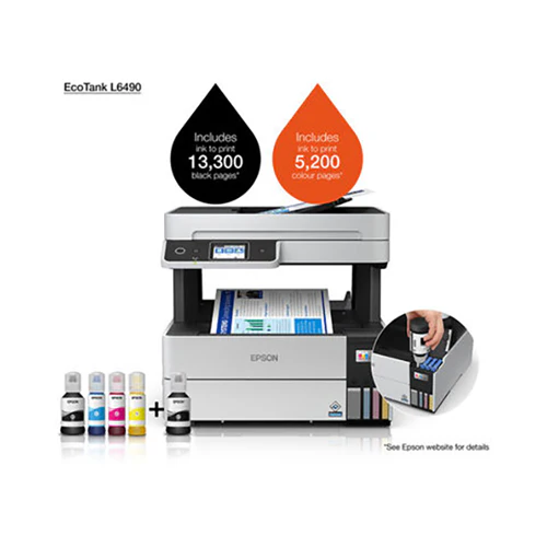 Epson EcoTank L6490 A4 Ink Tank Printer - Image 7