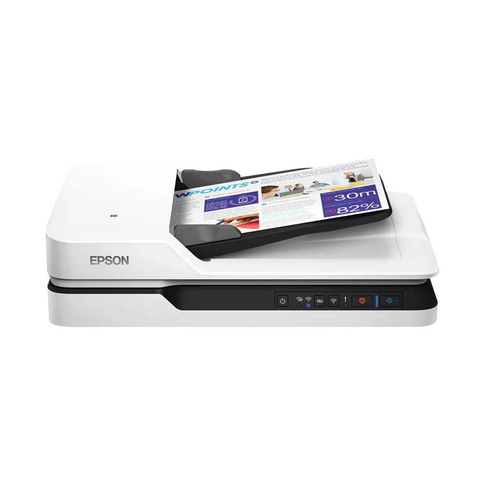 Epson WorkForce DS-1660W Scanner White - Image 2