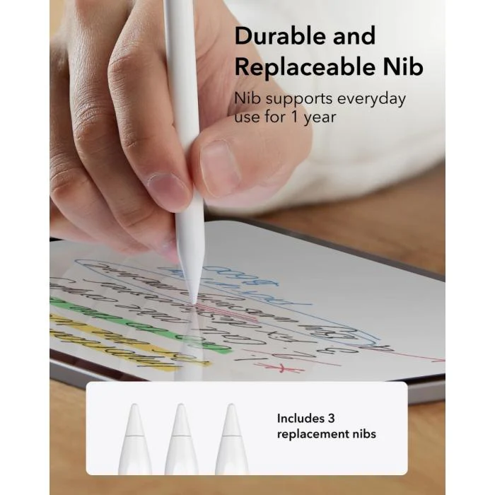 ESR Digital Stylus Pencil for iPad – White - Image 2
