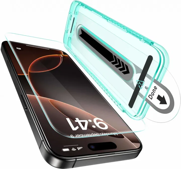 ESR Tempered Glass Screen Protector for iPhone 16 Pro Max - Image 2