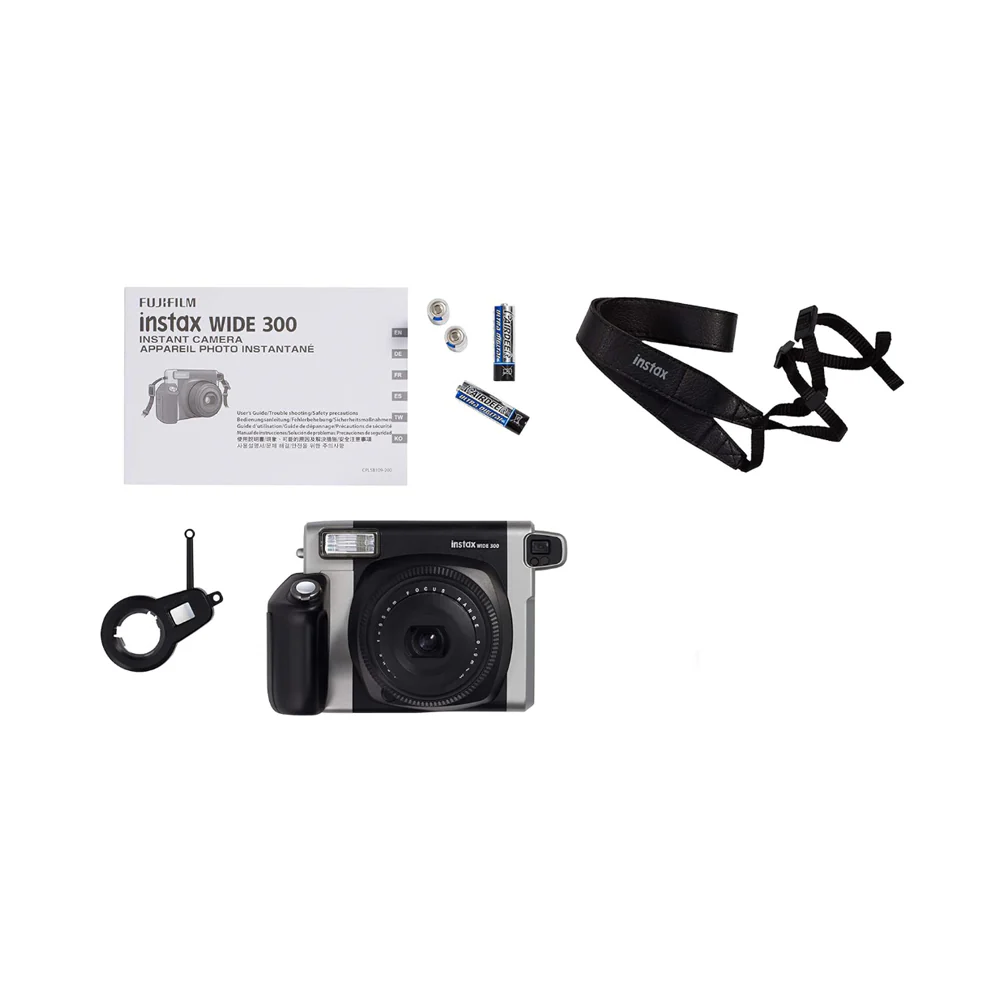 Fujifilm instax Wide 300 Instant Camera Black - Image 6
