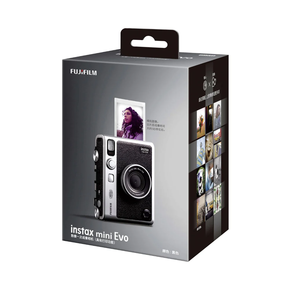 Fujifilm Instax Mini EVO Instant Camera Black - Image 5