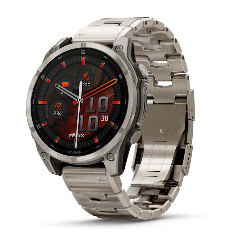 GARMIN FENIX 8 - 47 MM, AMOLED, SAPPHIRE BARE TITANIUM, GRAPHITE WITH
TITANIUM BAND PLUS GRAPHITE SILICONE BAND - Image 3