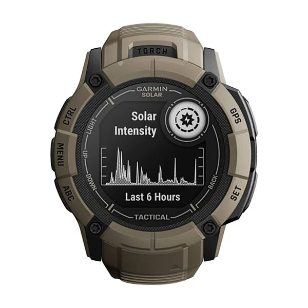 Garmin Watch Instinct 2X Solar Tactical Edition Smart Watch 50mm Coyote Tan