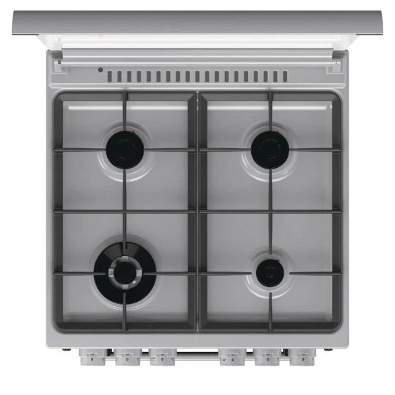Gorenje 4 Gas Burners Combination Cooker with Fan Assisted Oven, 60 cm, GK6C40S, Stainless Steel Finish - Image 2