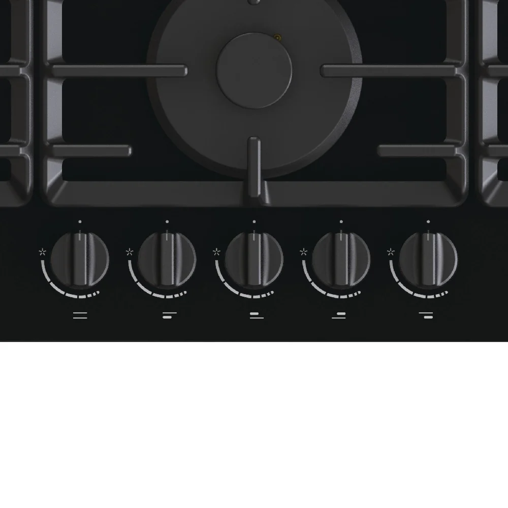 Gorenje Built In Gas Hob with 5 Burner 90cm Black GCW951B - Image 3