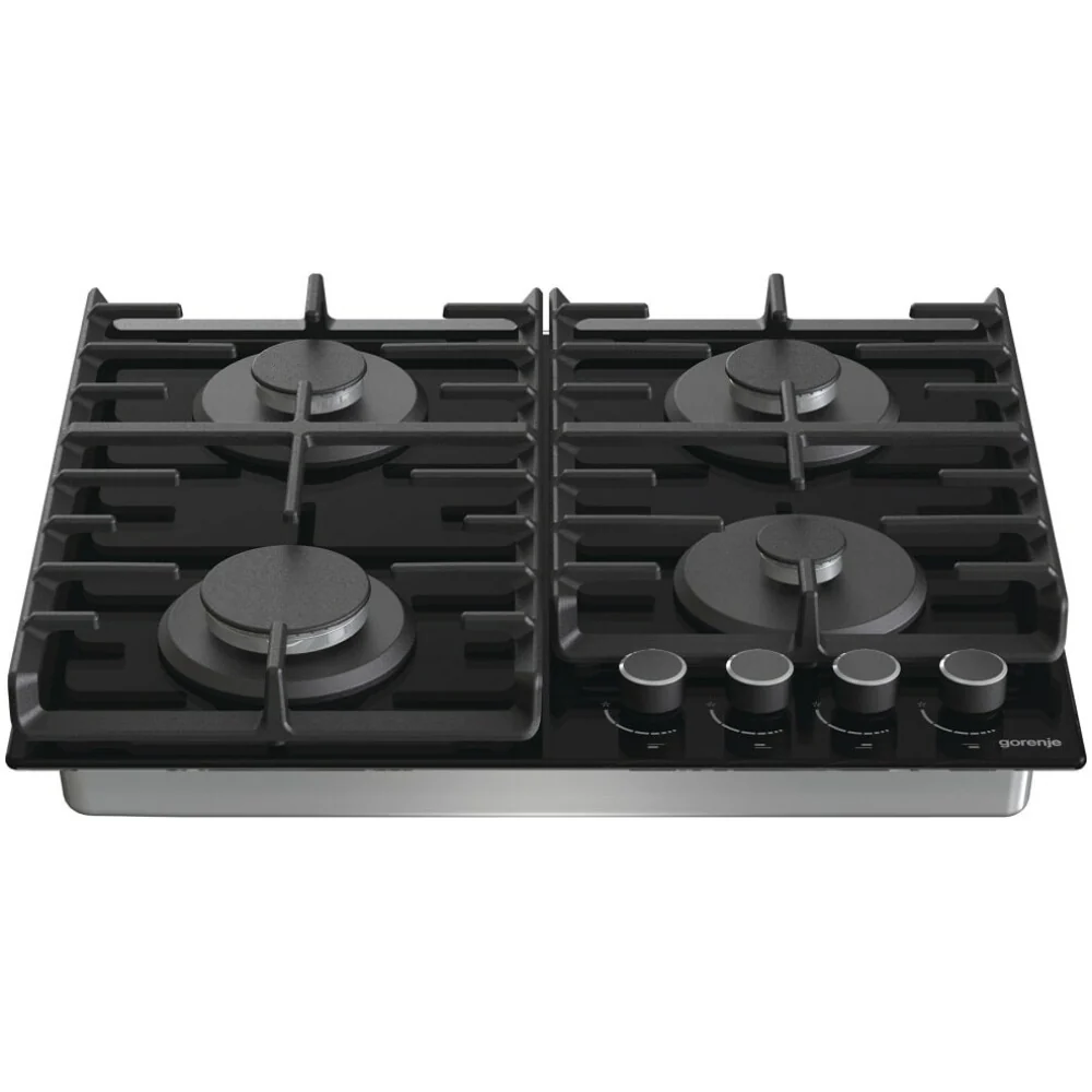 Gorenje Built In Gas Hob with 4 Burner Black GT642AB - Image 3