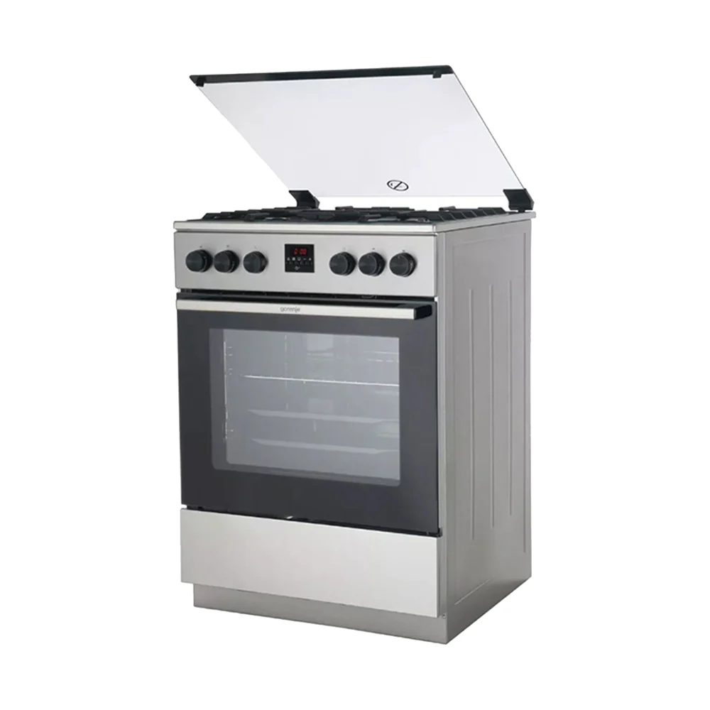 Gorenje 4 Burner Freestanding Gas Cooker Silver GGI6C21XA - Image 2