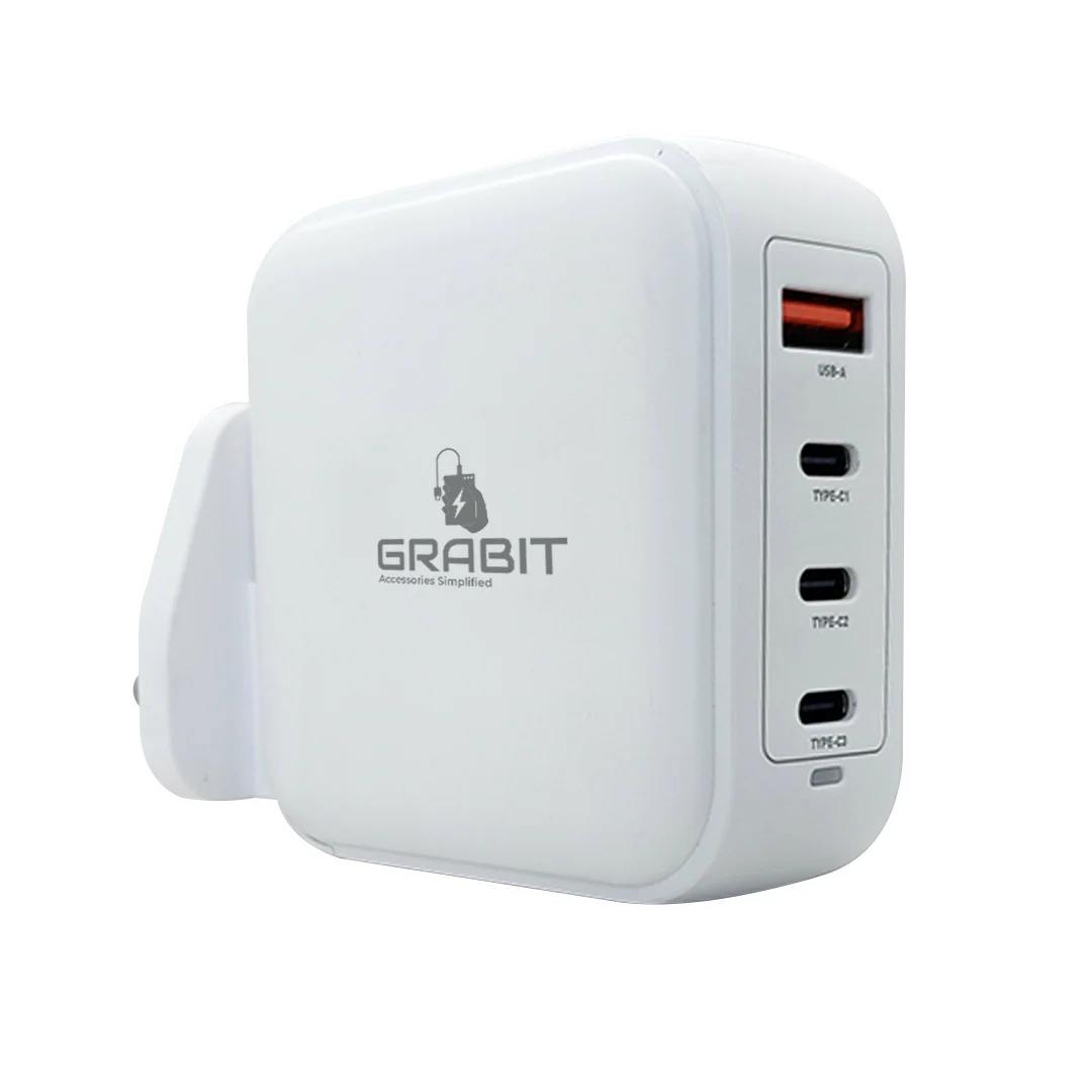 GRABIT PD100W GAN TRAVEL CHARGER GTC-400 - Image 2