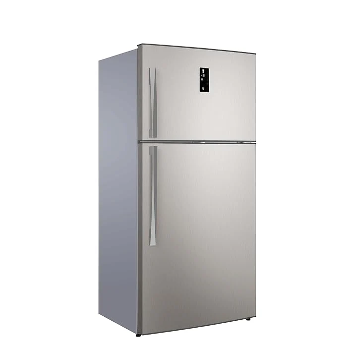 Gree Top Mount Refrigerator 389 Litre, No-Frost, Inverter Compressor, Tempered glass, Digital Control, Silver, GRF-565SSI - Image 2