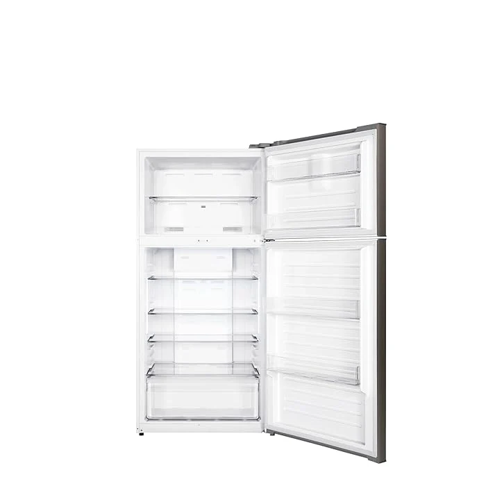 Gree Top Mount Refrigerator 389 Litre, No-Frost, Inverter Compressor, Tempered glass, Digital Control, Silver, GRF-565SSI - Image 4