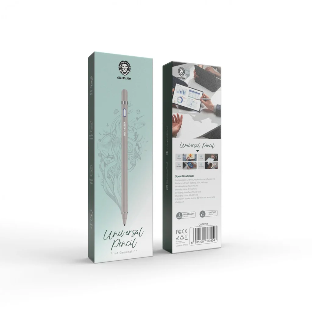 Green Lion Universal Touch Pen Titanium - Image 2