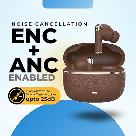 Grabit GTunes Gravel TWS Earbuds with ANC Brown - Image 2