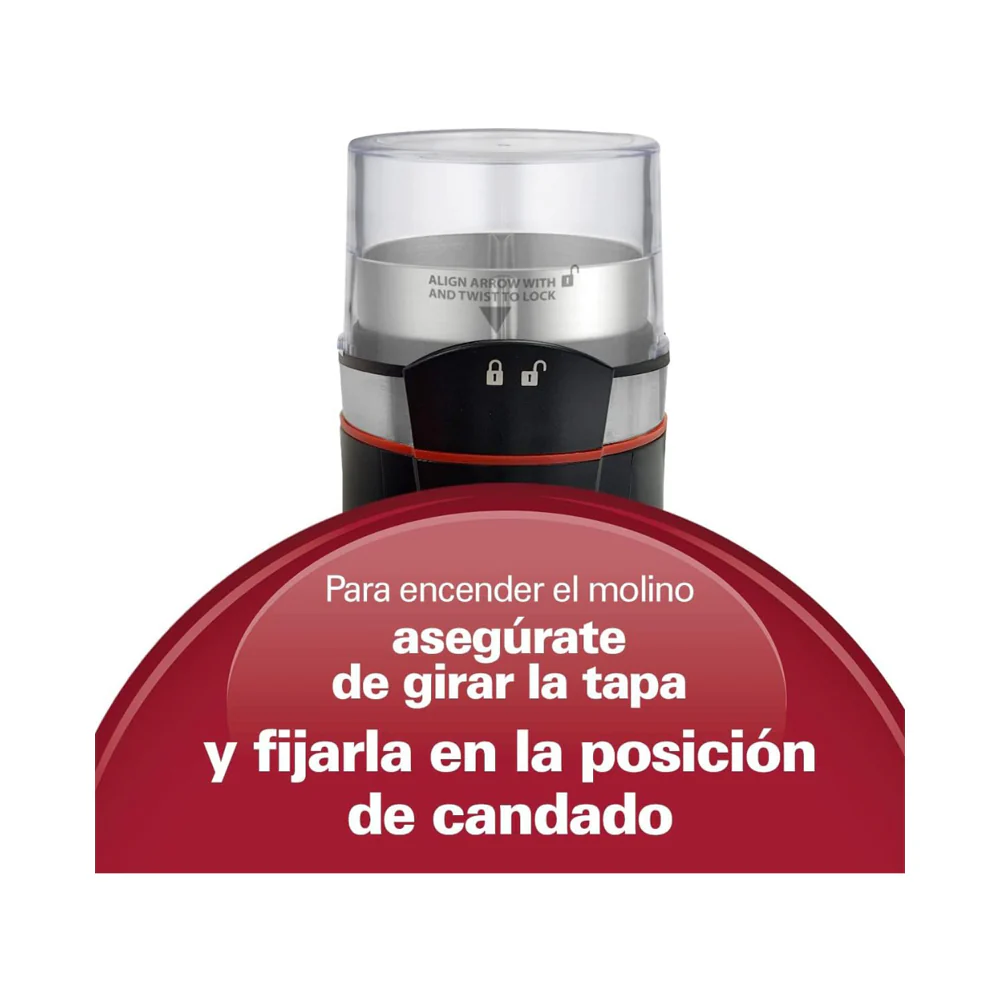 Hamilton Beach 14 Cup Coffee Grinder Black - Image 2