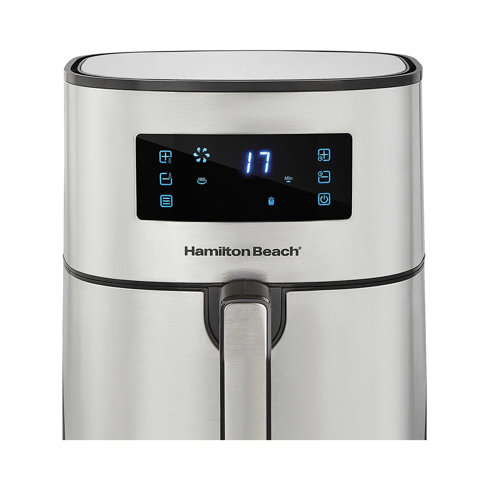 Hamilton Beach Digital Air Fryer with Nonstick Basket 5.6L Silver - Image 7