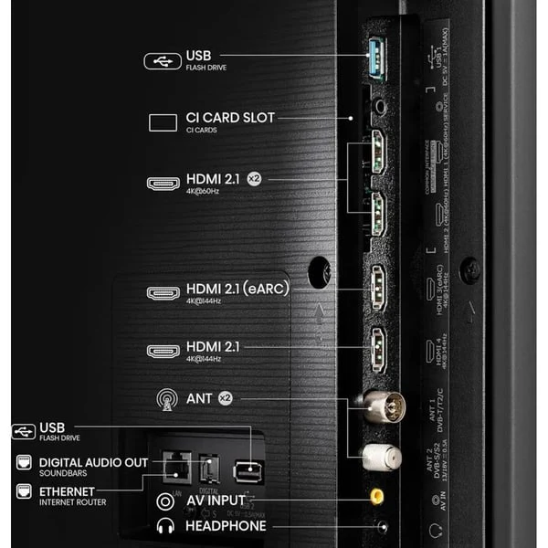 Hisense 4K QLED Smart Television, 100 inch, 100Q7N, 2024 - Image 4