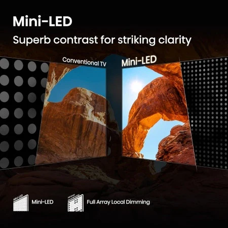 Hisense 55 Inch 4K Mini-LED QLED Smart TV, 144Hz, Game Mode Pro – 55U6Q Pro - Image 4