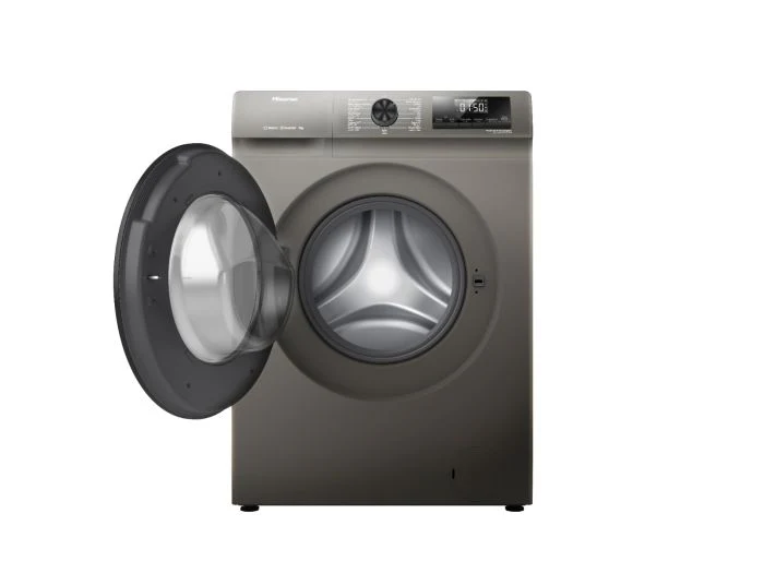 Hisense Front Load Washing Machine, 7 Kg, Grey, WFQP7012TP - Image 2
