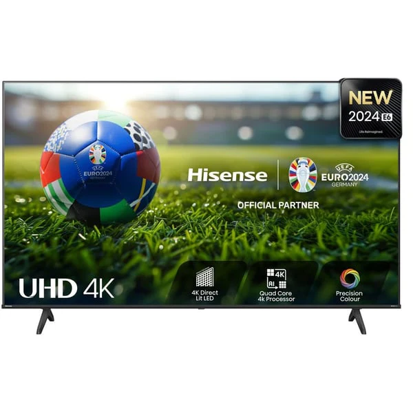 Hisense 43A61N Ultra HD Smart Television, 43 inch, 2024 - Image 2