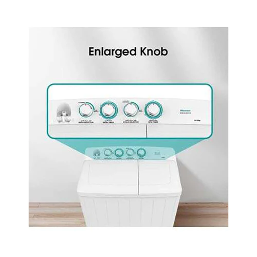 Hisense Twin Tub Washing Machine 14Kg  XPB140-SXC14 - Image 4