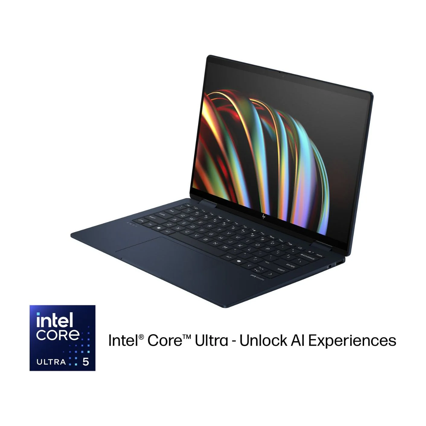 HP Envy x360 14-FC0006NE 2in1 Convertible Laptop, Intel 14th Gen U5-125U, 16GB RAM, 512GB SSD, Intel Graphics, 14 2.8K, Windows 11 Home, Atmospheric Blue - Image 4